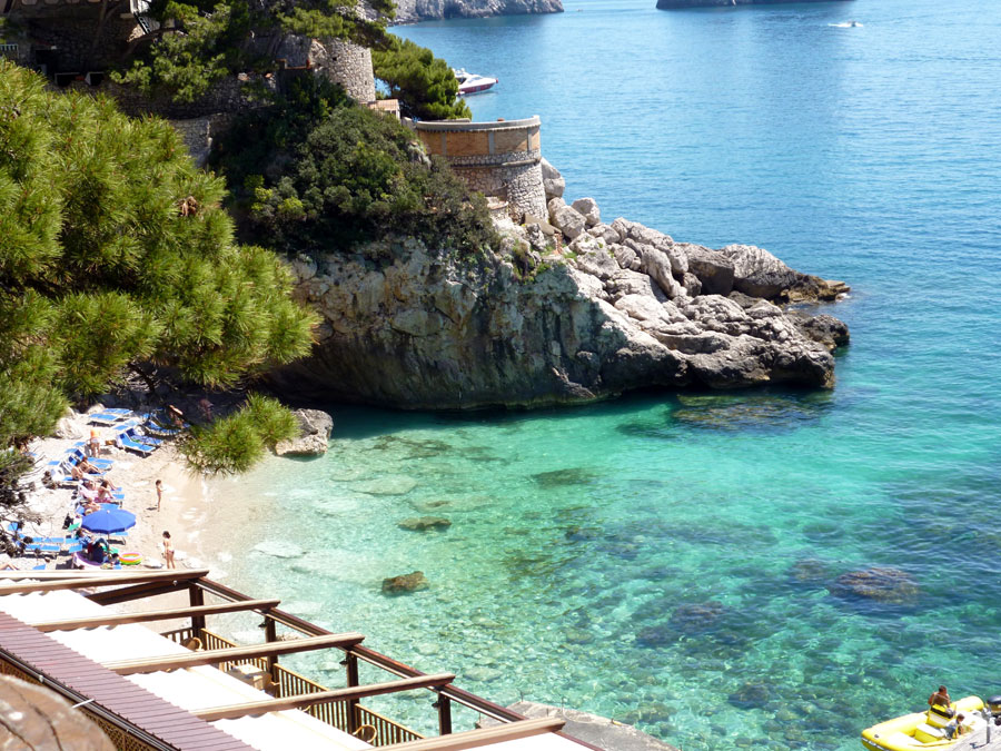 Playas de Marina Piccola Capri Playas del mundo