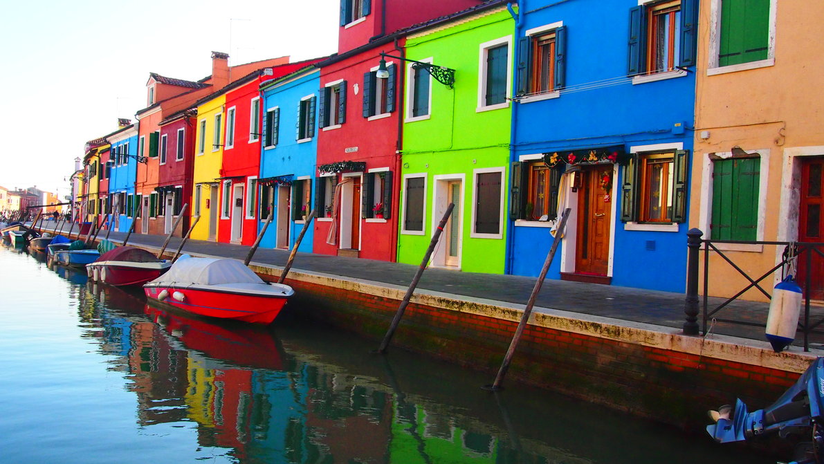 Burano la isla de las casas de colores de Venecia